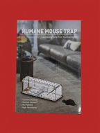 HOMEREVEL - Humane Mouse Traps (2-Pack) - No Kill, Catch & Release! Safe for Kids & Pets - No Poison, No Chemicals - Effective for Rats & Mice