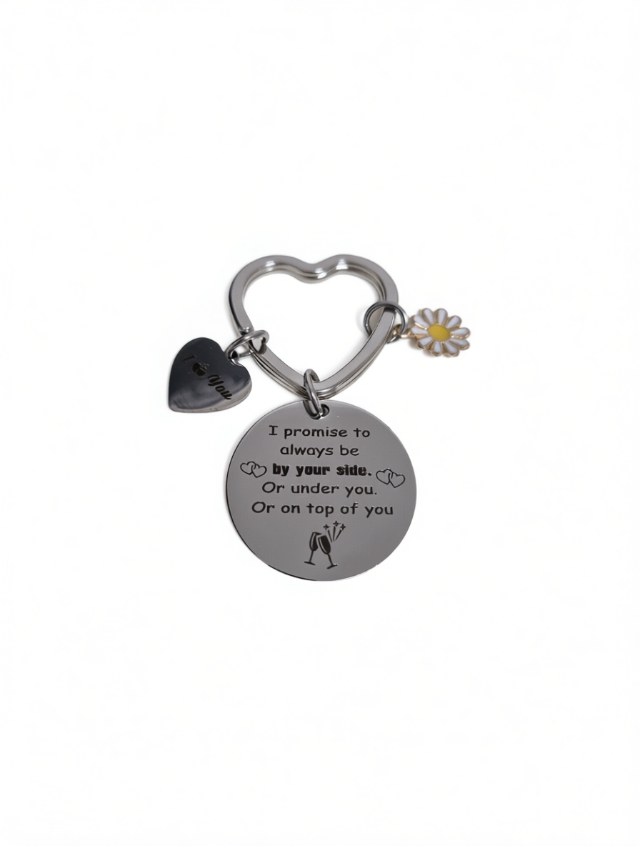 Lover's KEYRING!, Cheeky & Romantic Gift for Boyfriend / Girlfriend | Unique & Funny Valentine's Day Gift Bargain!