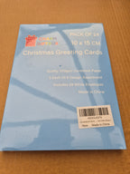 NEW IN BARN! 🚜 CHARM Giftbox Christmas Greeting Cards | Pack of 24 with Envelopes | Premium 300gsm Cardstock | 8 Festive Designs - Zeta Store