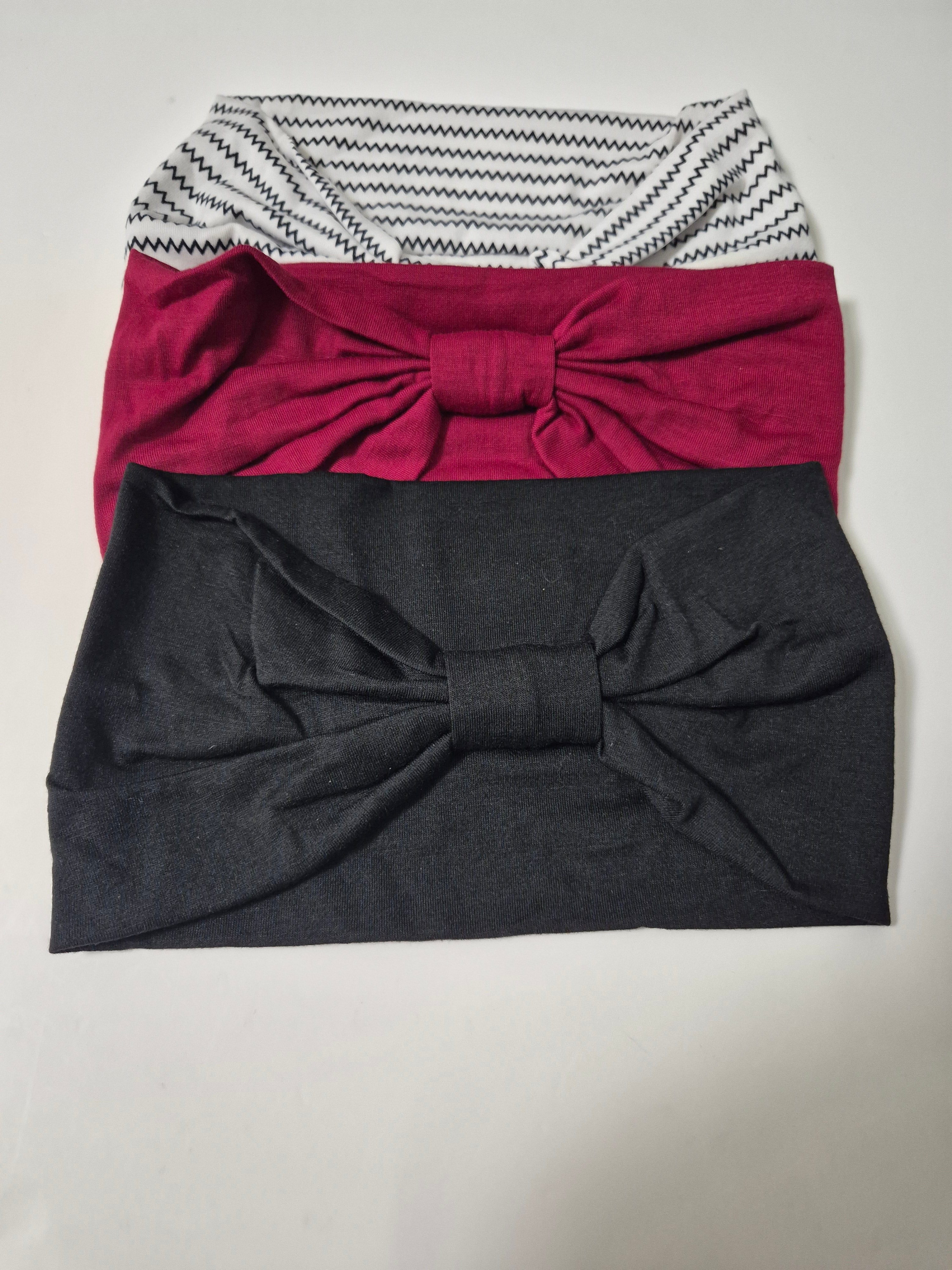 Kavya 3 Pack, Headbands for Women | Wide Soft Elastic Hair Bands - Zeta Store