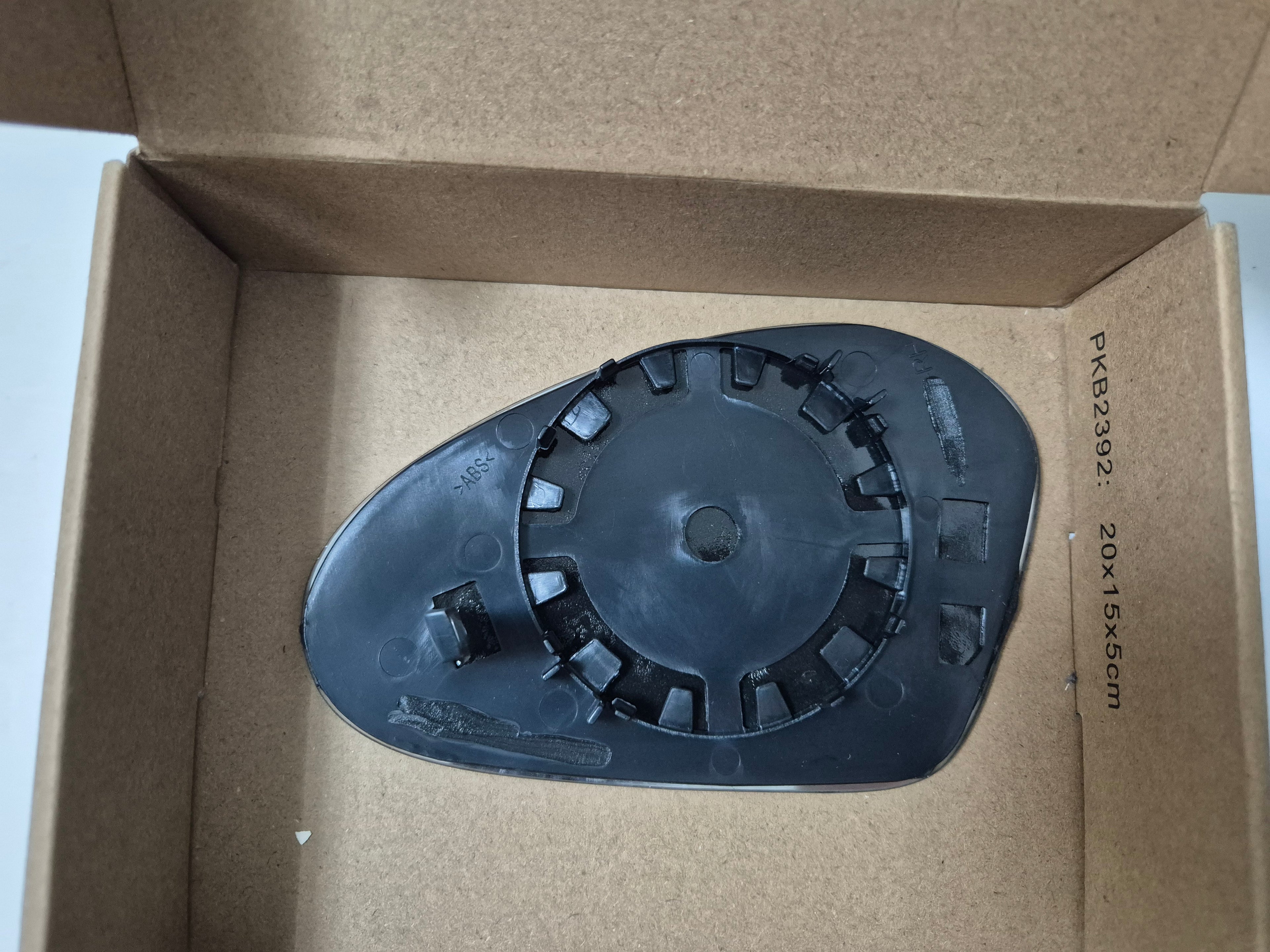 X AUTOHAUX Car Rearview Right Side Mirror Glass Replacement W/Backing Plate Aspherical Non-heated White Glass for SEAT Altea 2004-2006 for SEAT CORDOBA IBIZA 2002-2009 for SEAT LEON - Zeta Store