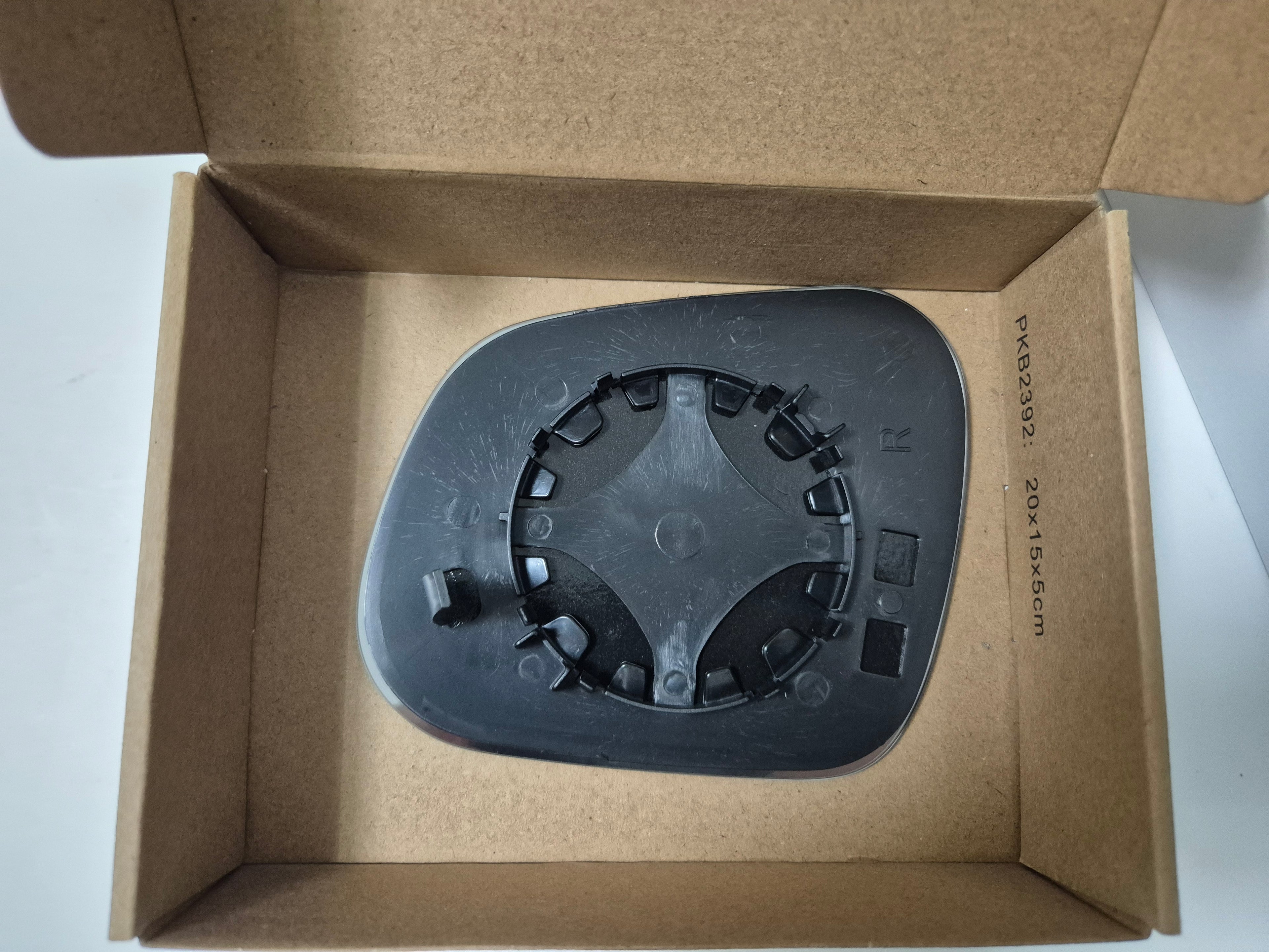 X AUTOHAUX Car Rearview Right Side Mirror Glass Replacement W/Backing Plate Convex Non-heated White Glass for SEAT Altea 2007-2018 for SEAT XL 2008-2013 - Zeta Store