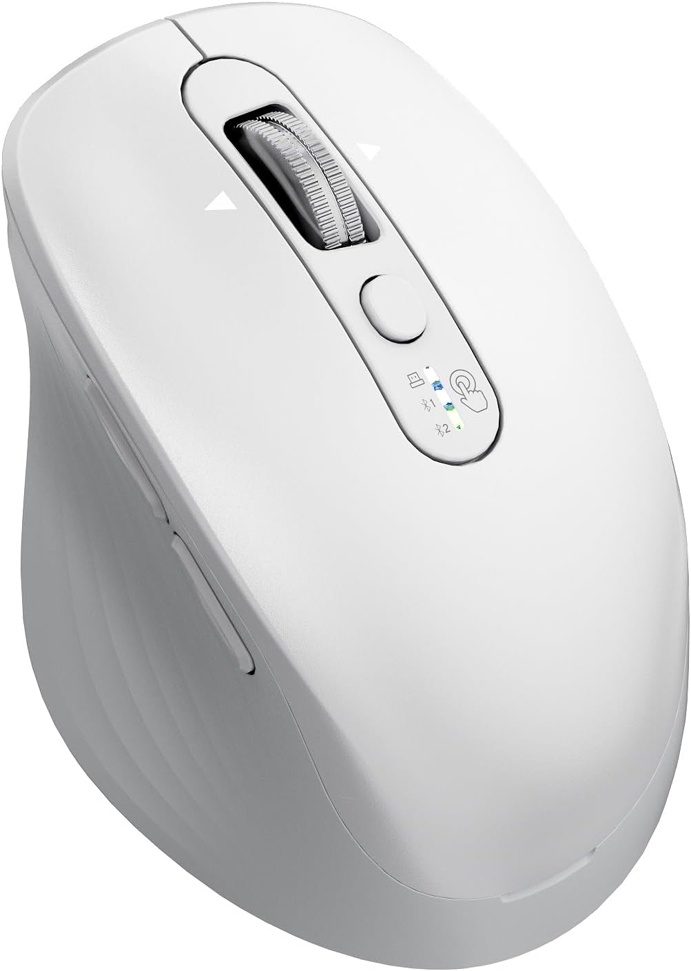 INFINMIND L980 Multi-Device Wireless Mouse, Bluetooth + 2.4G USB, 4-Way Scroll, Silent Click, 3000 DPI, 9 Buttons, Ergonomic for PC Mac iPad Windows Chrome OS, 40-Month Battery, Black