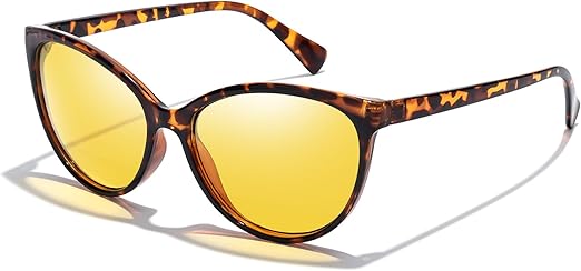 SIPHEW Night Driving Glasses Anti Glare Night Vision Glasses. Yellow Polarised Lenses Glasses Reduce Headlight for Nighttime Driving. Ultimate Night Vision Driving Glasses – Anti-Glare, Polarised & Lightweight for Safer Journeys - Zeta Store