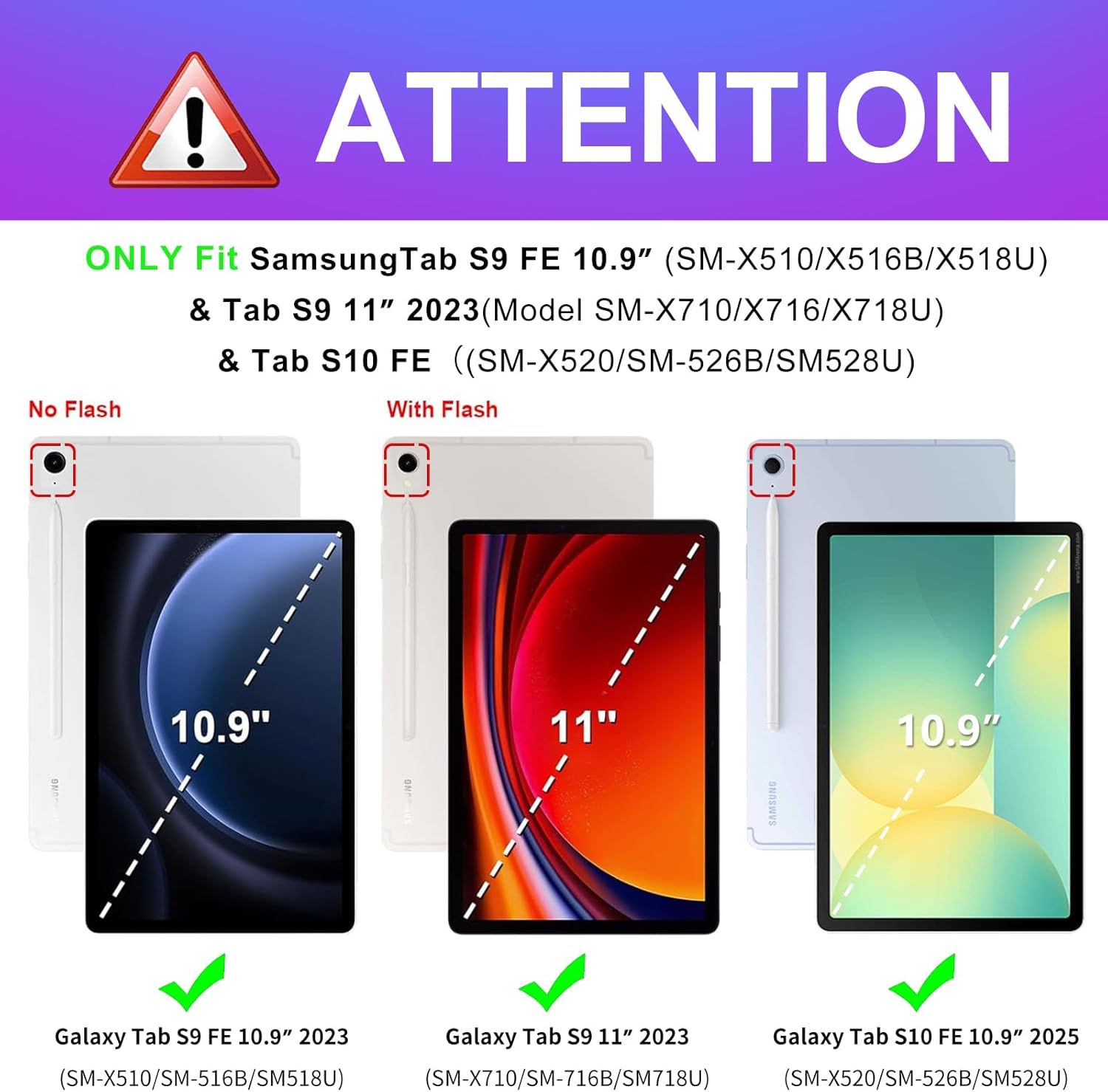 SurgeCraft Floral Fantasy Stand Case for Samsung Galaxy Tab S9 FE/S9/S10 FE - Auto Wake/Sleep Cover with Pencil Holder & Multi-Angle Stand (Kawaii Cute Flower Design) - Zeta Store