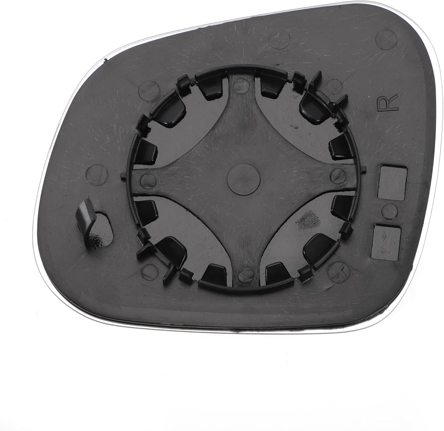 X AUTOHAUX Car Rearview Right Side Mirror Glass Replacement W/Backing Plate Convex Non-heated White Glass for SEAT Altea 2007-2018 for SEAT XL 2008-2013 - Zeta Store