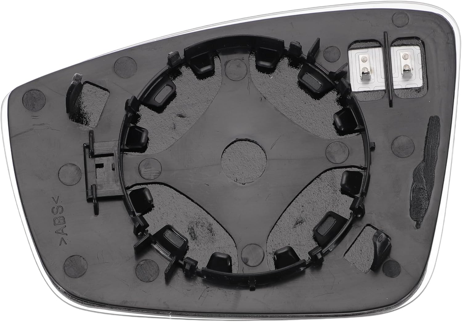 X AUTOHAUX Car Rearview Right Side Mirror Glass Replacement W/Backing Plate Convex Heated White Glass for Seat Toledo 2012-2020 for SKODA RAPID 2012-2020 for SKODA FABIA 2014-2020 - Zeta Store