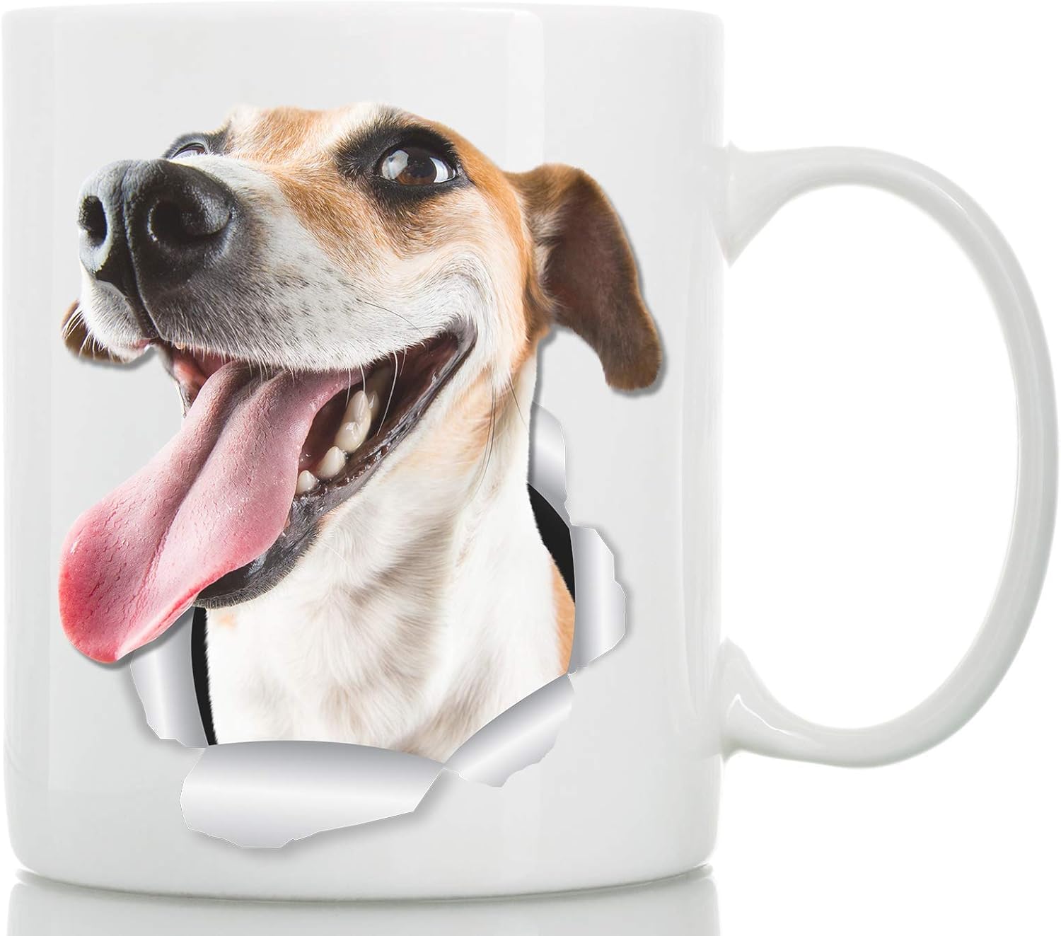 Winston & Bear Ceramic Coffee Mug | 11oz | West Highland Terrier Design on Both Sides | Microwave & Dishwasher Safe | Perfect Gift for Dog Lovers