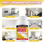 Halldeli All-in-One Wall Repair Rolling Paint | 2-Pack (200g each) | Quick-Dry White Paint for Walls | Covers Stains, Cracks & Graffiti | Brand New Barn Bargain! - Zeta Store