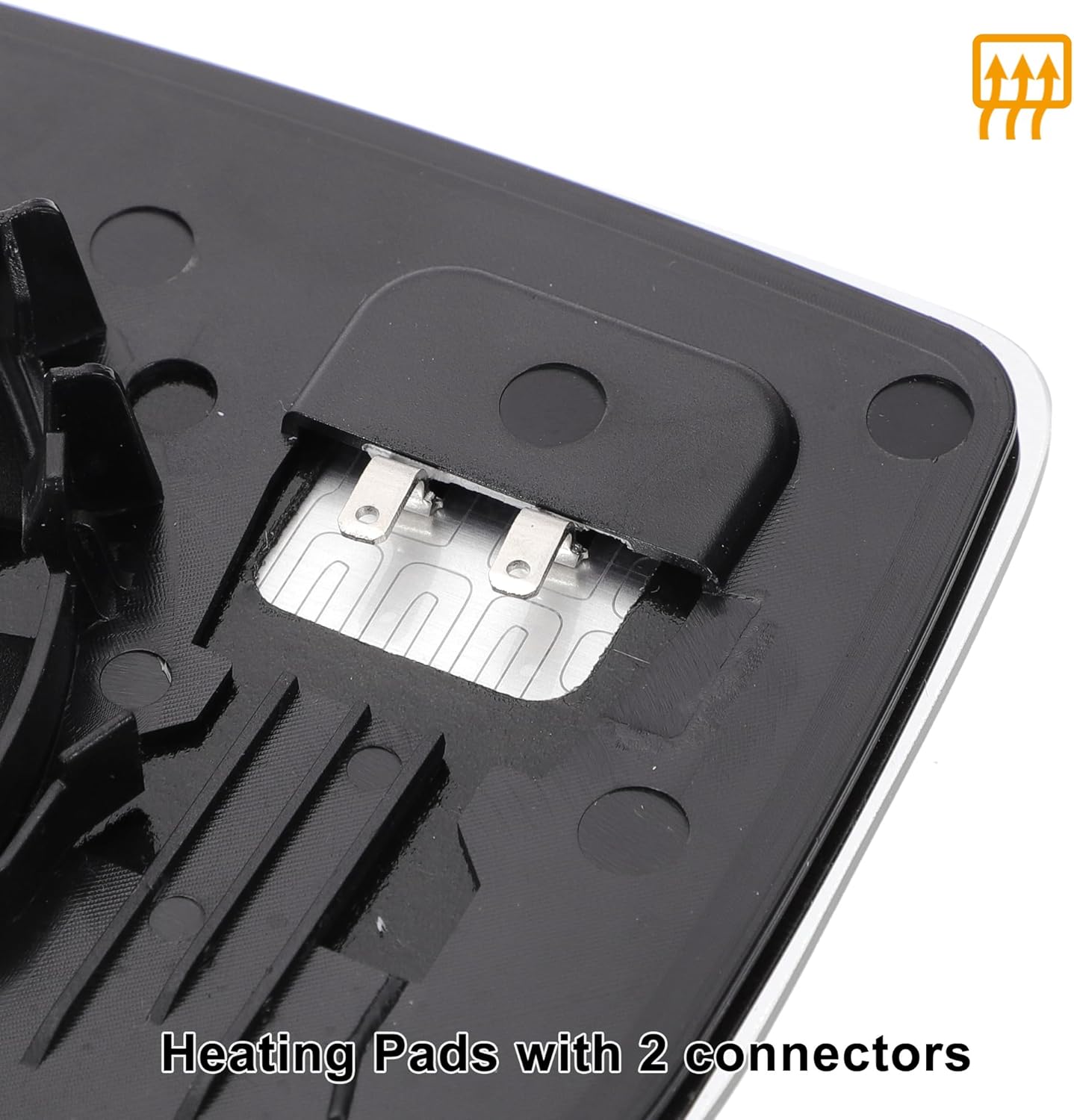 X AUTOHAUX Car Rearview Right Side Mirror Glass Replacement W/Backing Plate Aspherical Heated White Glass for SEAT Ateca 2016-2022 for SEAT TARRACO 2018-2022 - Zeta Store