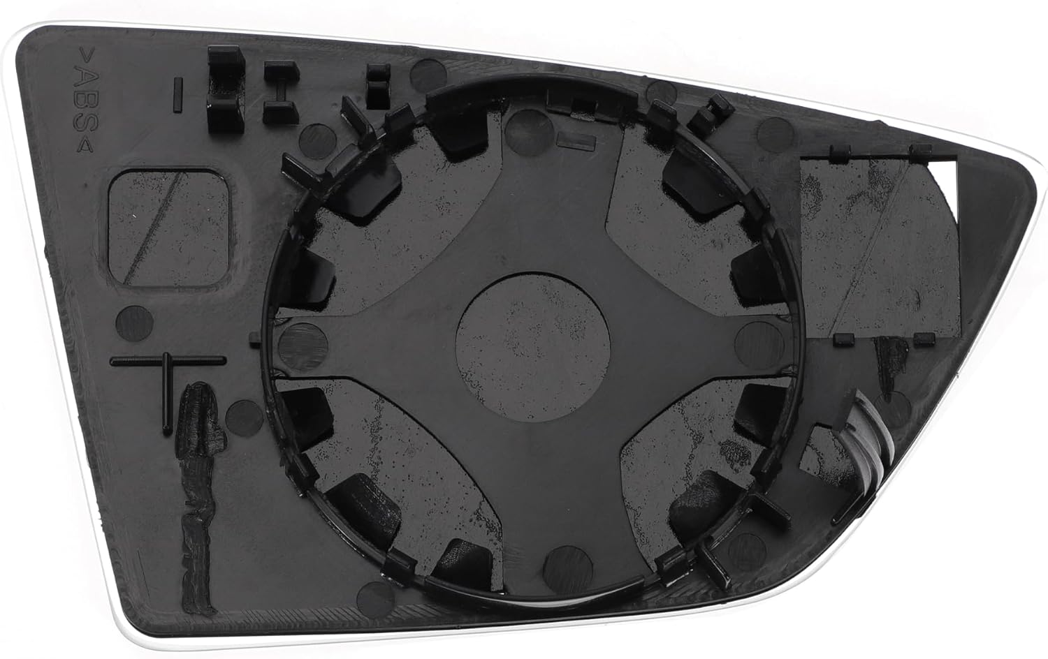 X AUTOHAUX Car Rearview Left Side Mirror Glass Replacement W/Backing Plate Convex Non-heated White Glass for SEAT ARONA 2017-2020 for SEAT IBIZA 2017-2020 for SEAT LEON 2012-2020 - Zeta Store