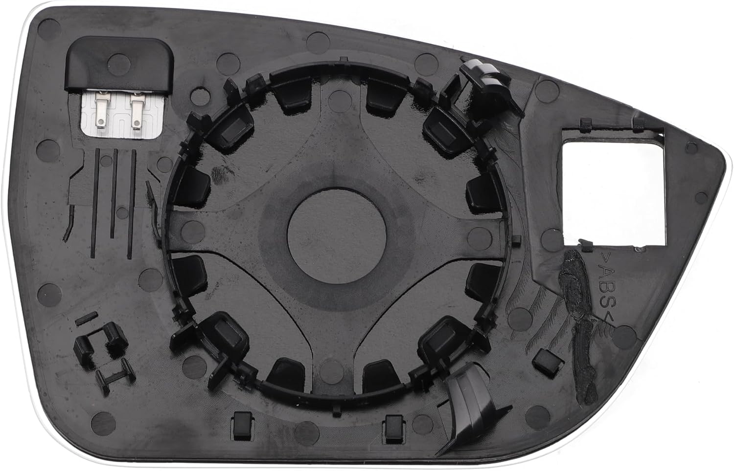 X AUTOHAUX Car Rearview Left Side Mirror Glass Replacement W/Backing Plate Convex Heated White Glass for SEAT Ateca 2016-2022 - Zeta Store