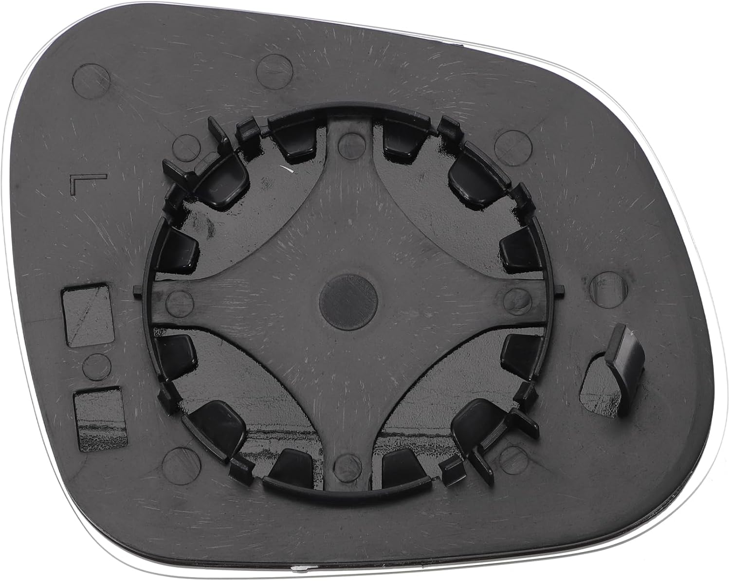 X AUTOHAUX Car Rearview Left Side Mirror Glass Replacement W/Backing Plate Convex Non-heated White Glass for SEAT Altea 2007-2018 for SEAT Altea XL 2008-2013 - Zeta Store