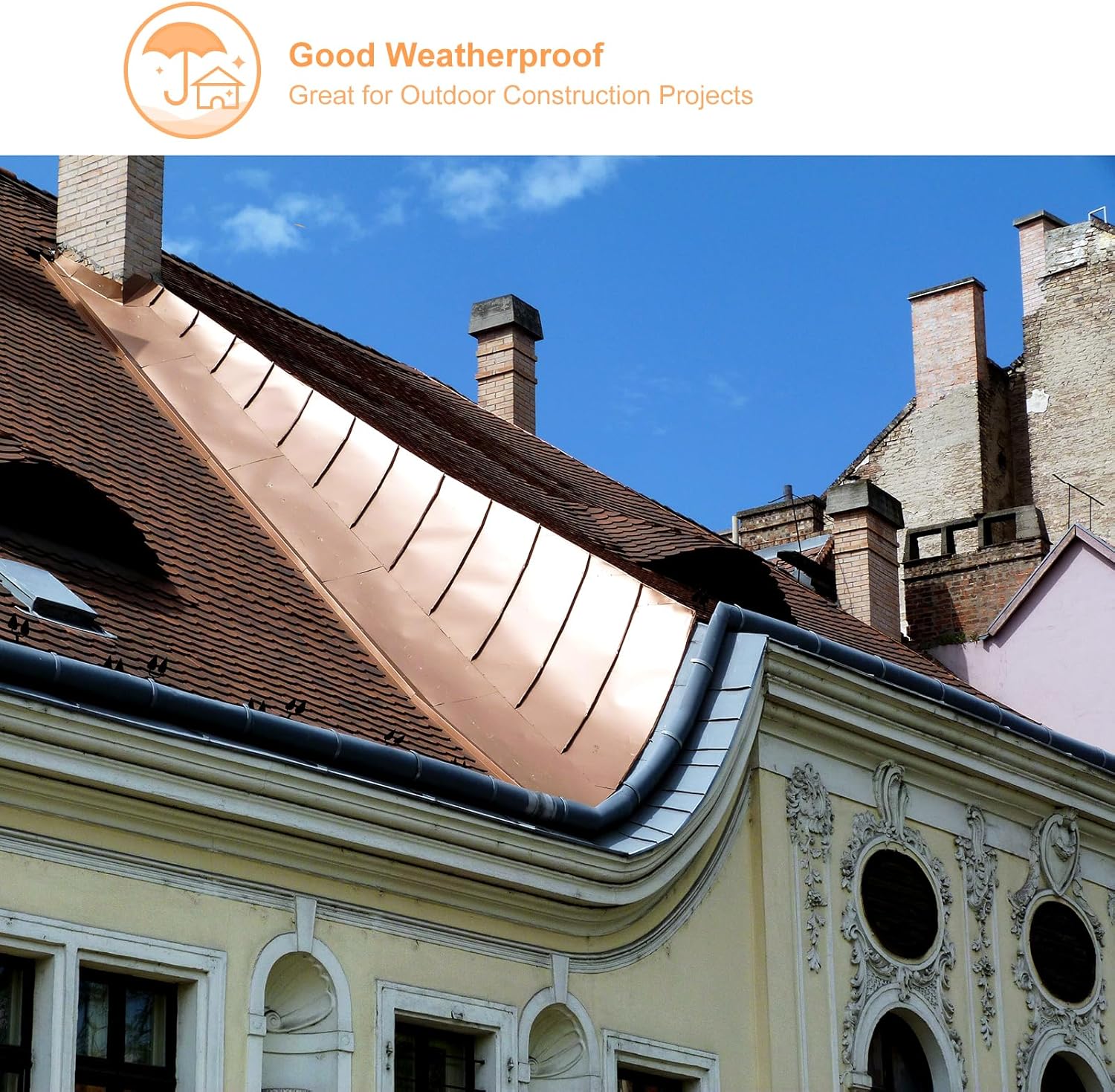 Ultimate 99.9% Pure Copper Sheet Roll – 2000mm x 100mm x 0.02mm | Bendable, Weatherproof & Conductive! - Zeta Store