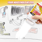 Halldeli All-in-One Wall Repair Rolling Paint | 2-Pack (200g each) | Quick-Dry White Paint for Walls | Covers Stains, Cracks & Graffiti | Brand New Barn Bargain! - Zeta Store