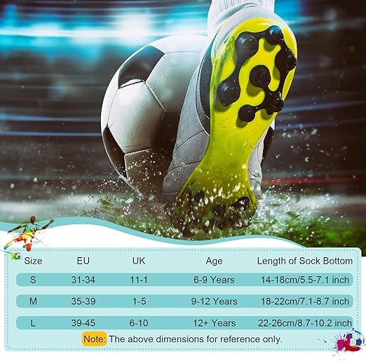 Bargain Alert! Zuimei 3-Pairs Anti-Slip Grip Socks Large (L) – Ultimate Sports & Training Socks for Football, Basketball, Yoga & Gym (Men & Youth) - Zeta Store