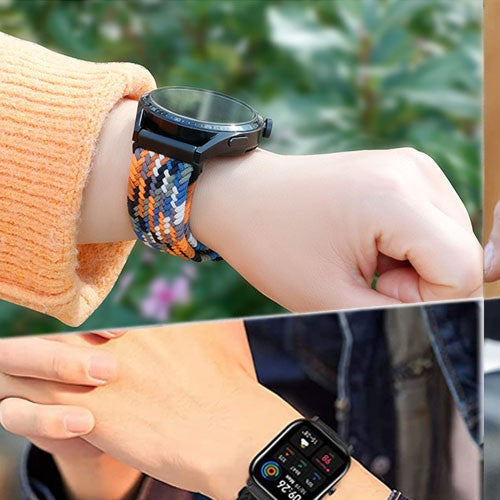 Braided Loop Watch Strap ✨ | Quick-Release | Adjustable | 20mm & 22mm | Ultimate Comfort & Style - Zeta Store