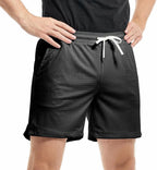 AIMPACT Men's Mesh Athletic Shorts | Double Layer Basketball & Workout Shorts | Breathable Gym Shorts with Pockets & Drawstring | Moisture-Wicking