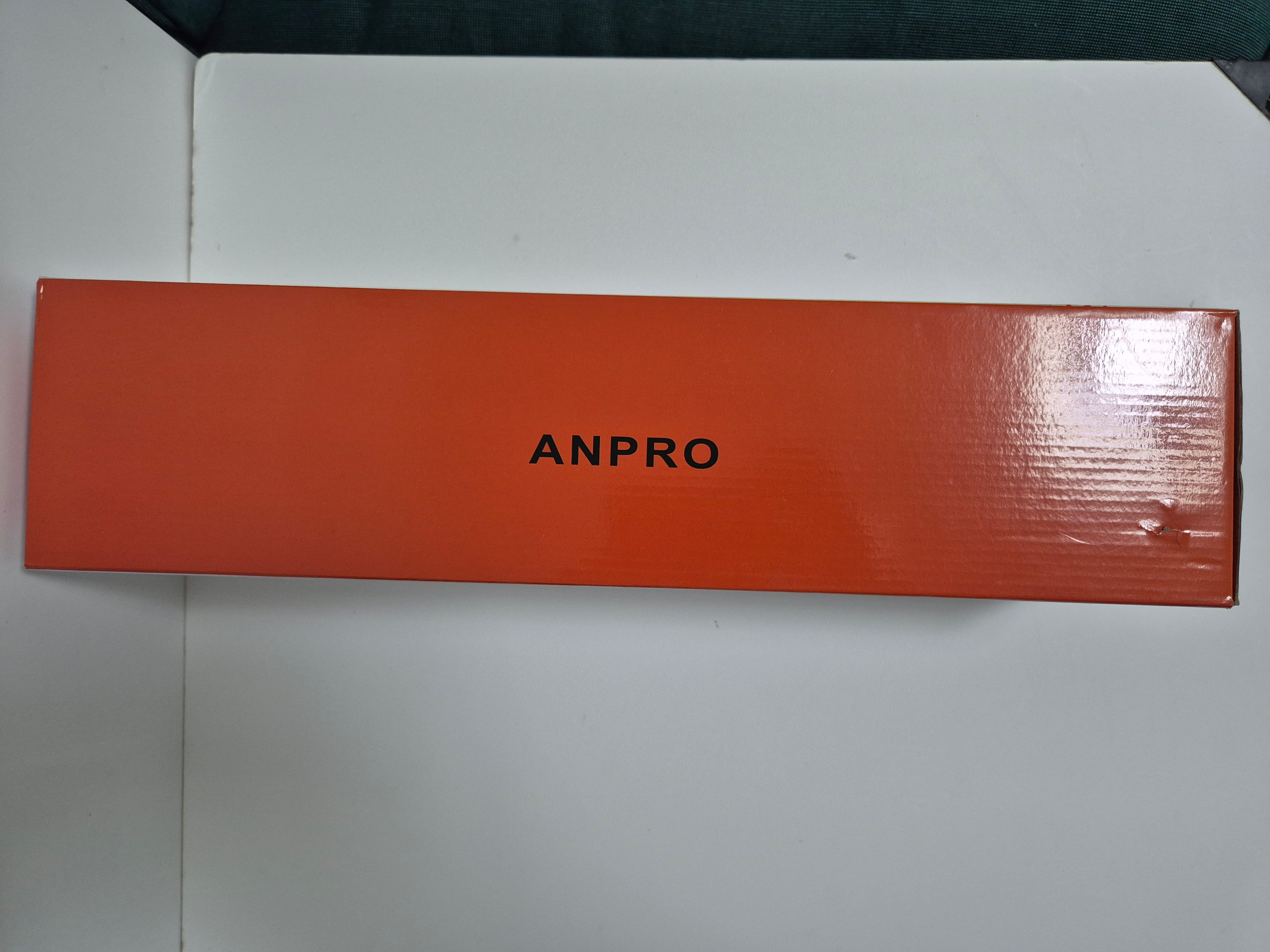 Anpro Bristle-Free BBQ Brush - ️ 304 STAINLESS STEEL ️ 16.5" SAFE CLEANING ️ NON-SLIP GRIP - Zeta Store