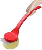 Anpro Bristle-Free BBQ Brush - ️ 304 STAINLESS STEEL ️ 16.5" SAFE CLEANING ️ NON-SLIP GRIP - Zeta Store