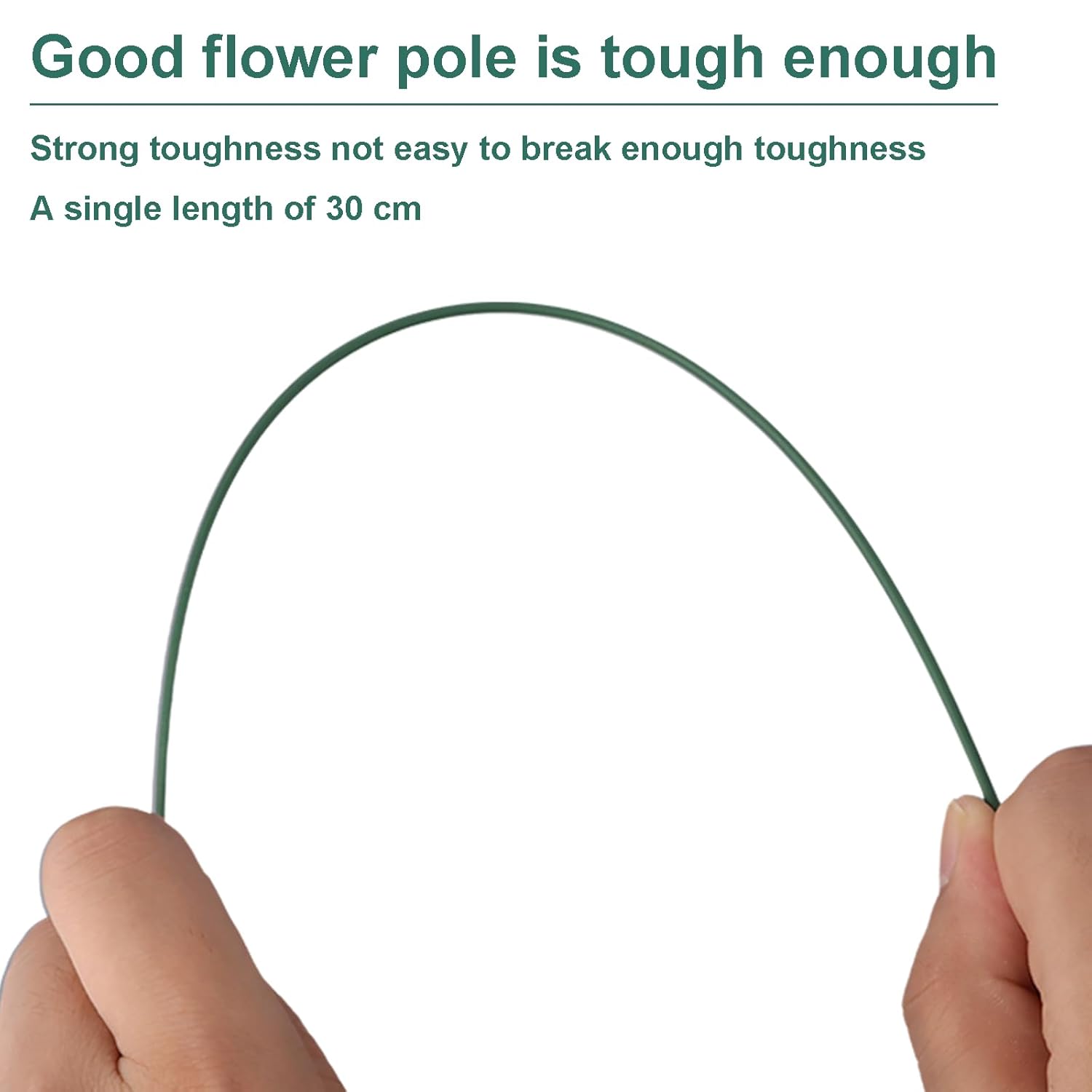 Aomhrek 3-Roll Florist Tape & 30cm Wire Set | Highly Flexible Floral Taping & Stem Wires for Flower Arranging, Bouquets & DIY Art