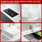 BONAVCY Bathroom Sealing Strips | 38mm x 3.2m Waterproof Self-Adhesive Tape | 90° Corner Seal with Application Tool | For Kitchen, Bath, Wall Gaps | Brand New in Barn