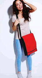 BagBase BG790 Budget Vertical Messenger Bag - College University School Bag - Real Bargain!