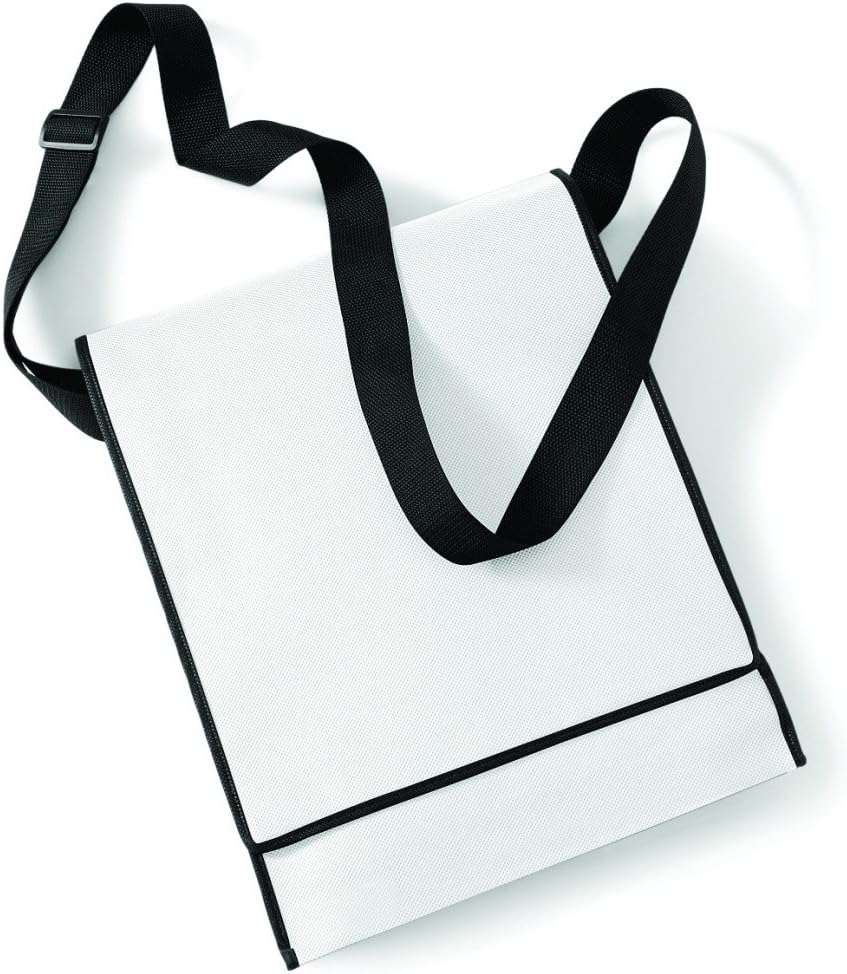 BagBase BG790 Budget Vertical Messenger Bag - College University School Bag - Real Bargain!