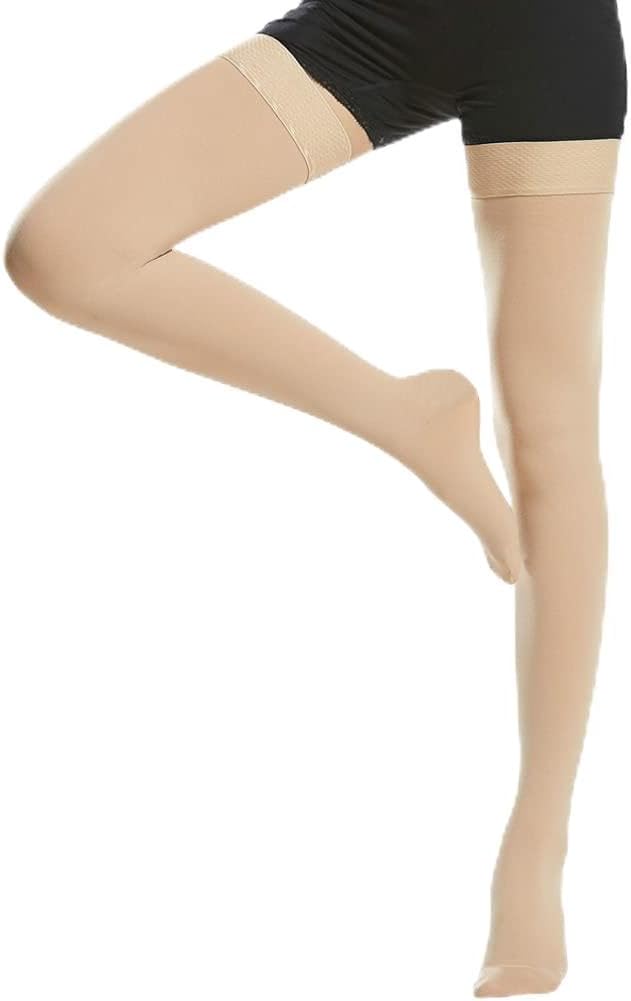 Beister Medical Thigh High Compression Stockings 20-30 mmHg - Firm Support (1 Pair) - Zeta Store