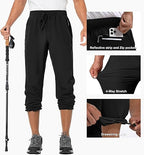 Boyzn. Men's Hiking & Trekking Pants | Lightweight, Water Resistant & 4-Way Stretch | Secure Zip Pockets
