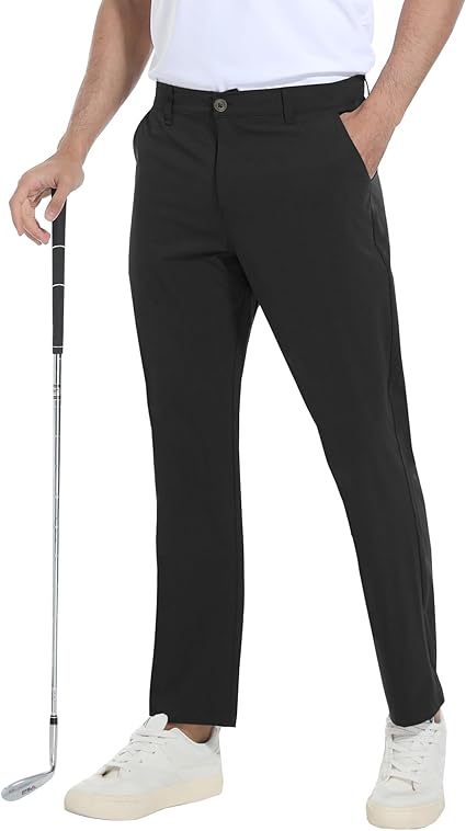 BOYZN Men's 5-Pocket Performance Pants | Lightweight, Stretch & Quick-Dry | Golf, Work, Travel & Casual | UPF 50+ 🏌️‍♂️
