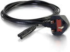 C2G 2m UK Power Cable | BS1363 to IEC C7 Connector ⚡ 🔌 Brand New & A Real Bargain! 🔌 For TVs, Laptops, Consoles & Mor