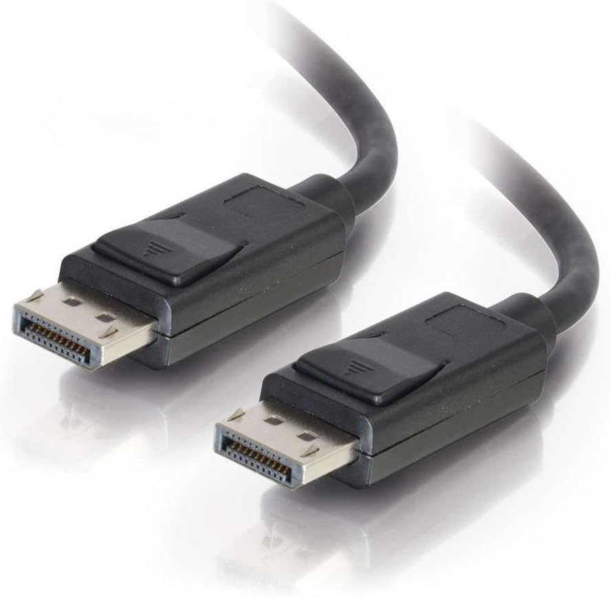 C2G Cables To Go 54400 3ft  0.9m DisplayPort Cable MM - 8K UHD DisplayPort to DisplayPort Cable - Black