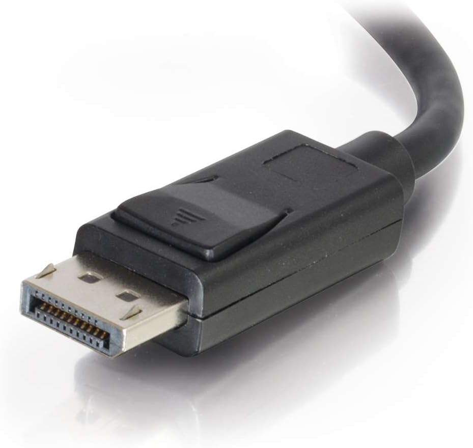 DisplayPort Cable 8K UHD | 3ft High-Speed Audio/Video Cable with Secure Latches - Zeta Store