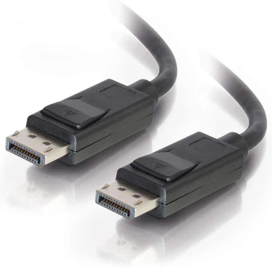 DisplayPort Cable 8K UHD | 3ft High-Speed Audio/Video Cable with Secure Latches - Zeta Store