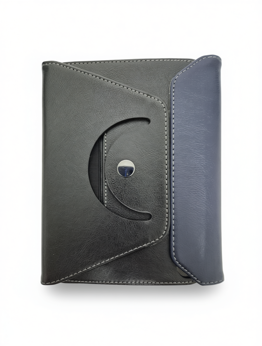 Case for iPad Mini 6 (2021) 8.3" Case with 360° Rotating Stand | Shock-Absorption & Auto Sleep/Wake | Blue Black