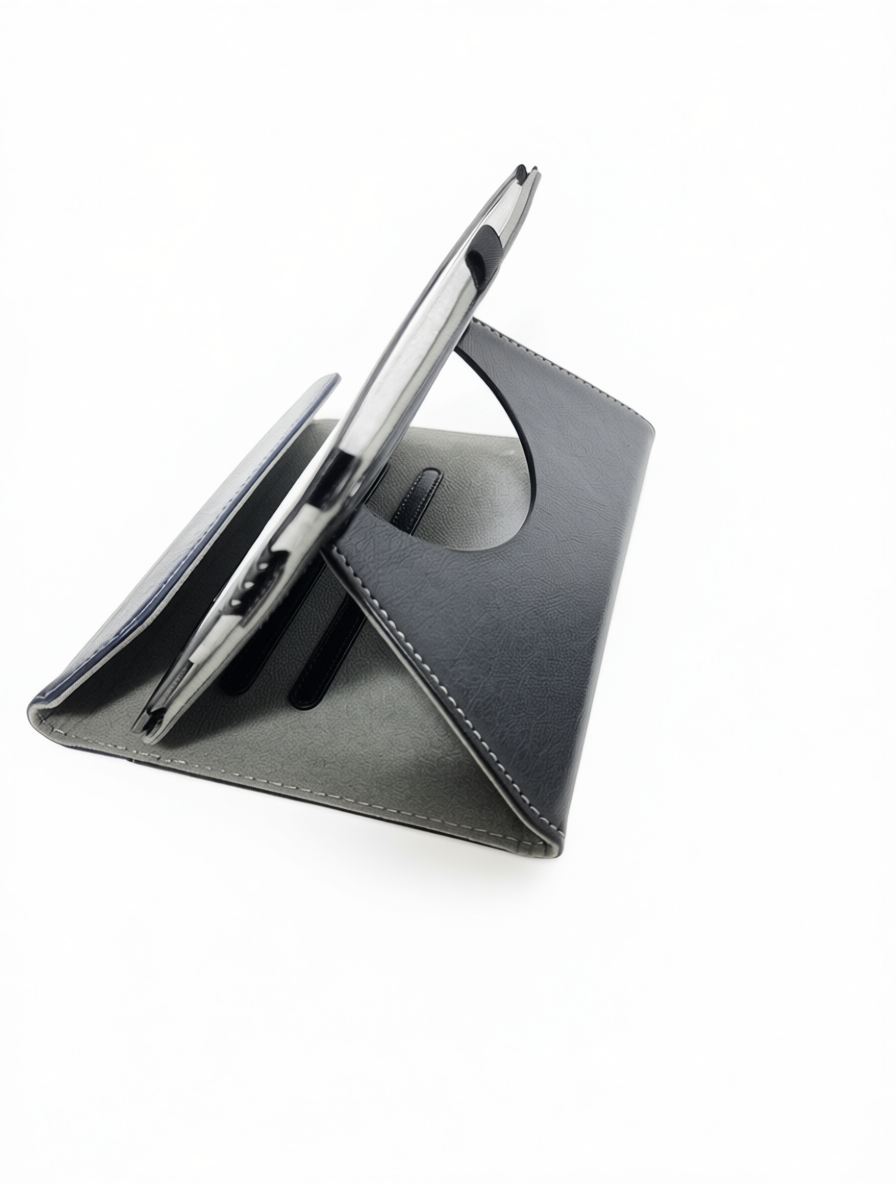 Case for iPad Mini 6 (2021) 8.3" Case with 360° Rotating Stand | Shock-Absorption & Auto Sleep/Wake | Blue Black