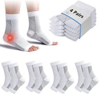 Neuropathy Relief Socks 4-Pack | Compression Socks for Foot Pain, Plantar Fasciitis & Ankle Support for Men & Women - Zeta Store
