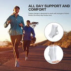 Neuropathy Relief Socks 4-Pack | Compression Socks for Foot Pain, Plantar Fasciitis & Ankle Support for Men & Women - Zeta Store