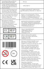 Tiger Clamp 10-Piece C-Clamp Set | 30mm Wide Jaw Opening | Industrial Strength for Woodworking, Welding & DIY | Brand New Stock!