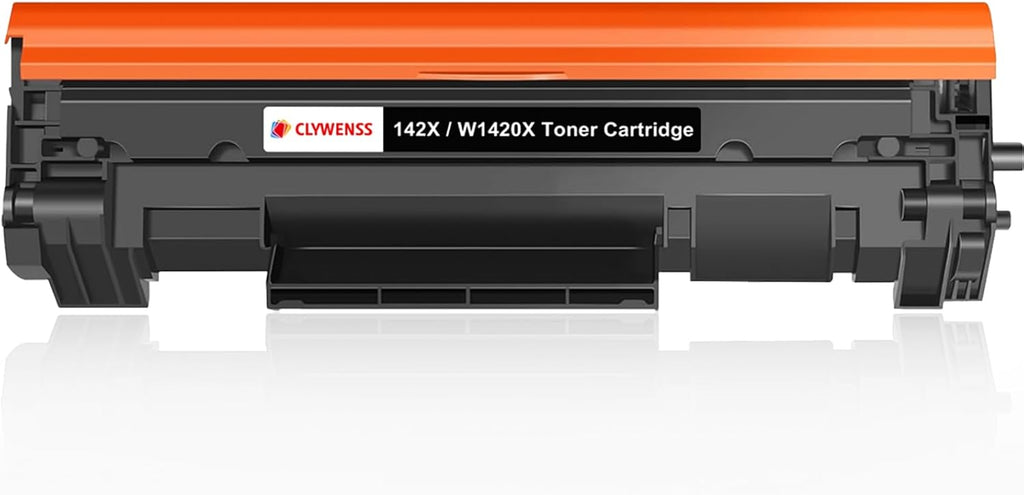 Clywenss 142X/142A Toner Cartridge (with Chip) | Compatible with HP LaserJet M110 M110w M139 M140 M140w | High-Yield Black Toner | Reliable & Affordable | PACK OF 1