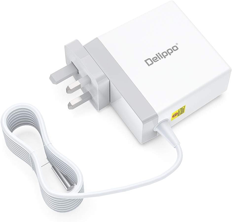 Delippo 60W MagSafe L-Tip Charger for MacBook Pro - 16.5V 3.65A Replacement Power Adapter - Real Bargain!