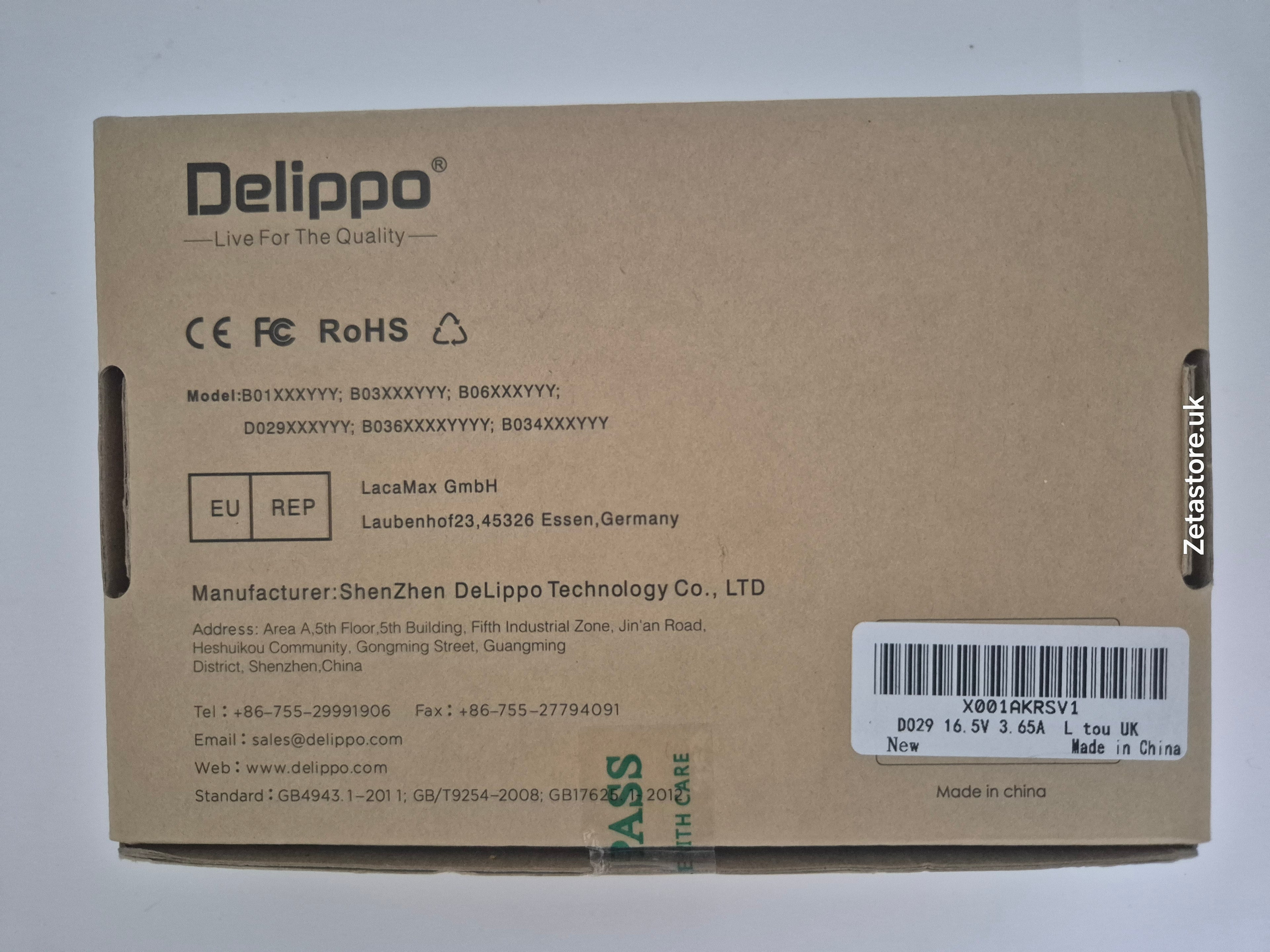 Delippo 60W MagSafe L-Tip Charger for MacBook Pro - 16.5V 3.65A Replacement Power Adapter - Real Bargain!
