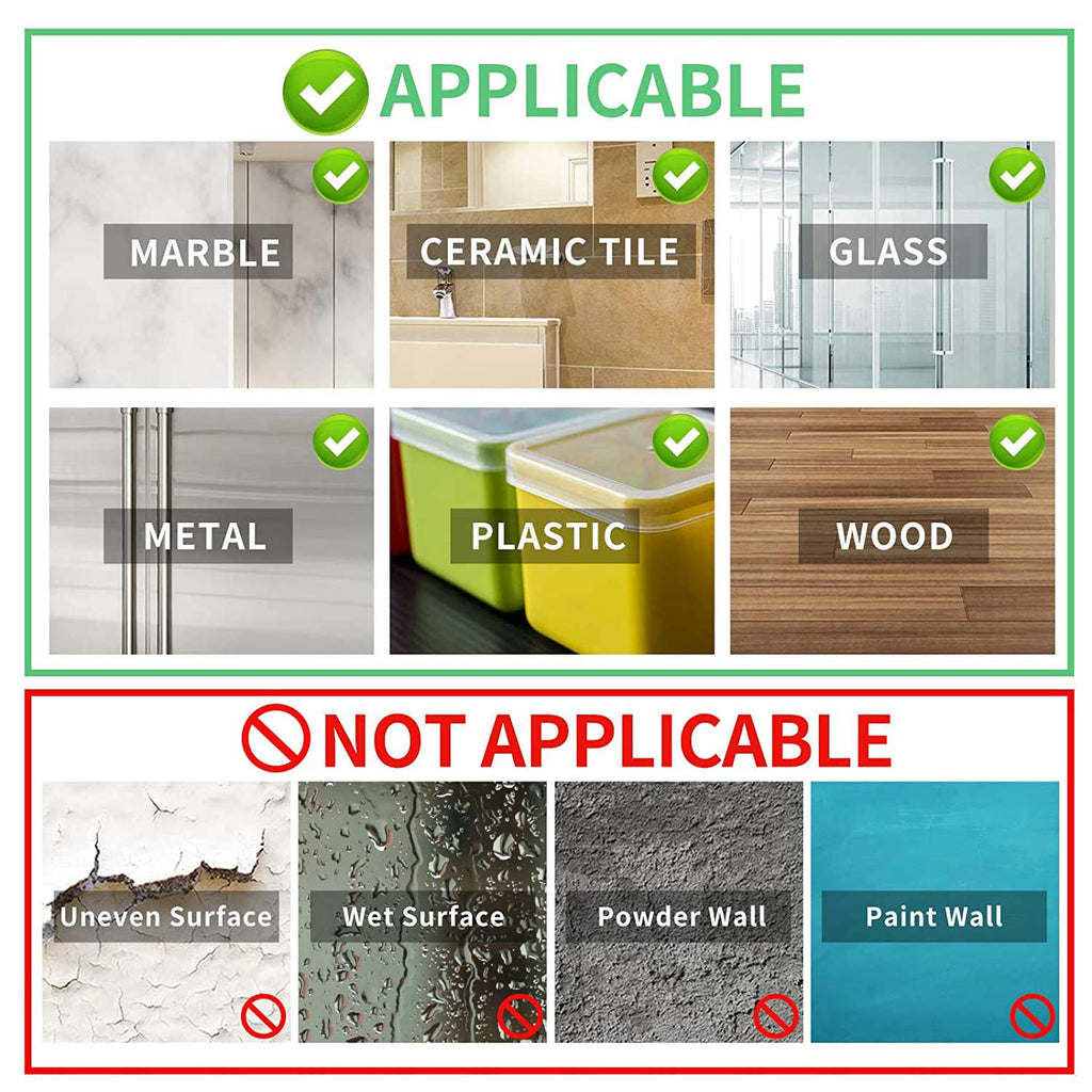 Jiaweixiang Heavy Duty Double Sided Tape | Strong Clear Mounting Strips | Reusable & Removable Wall Tape for Pictures, Posters, Hooks | 0.07" Thick Upgrade | Brand New in Barn