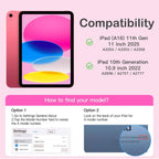 Sparkle Glitter iPad Case with Pencil Holder & Full Protection – 11th/10th Gen