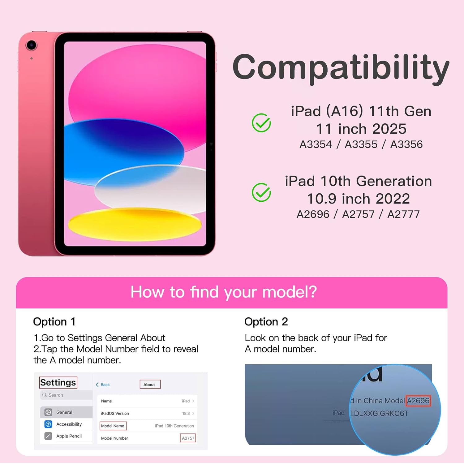 Sparkle Glitter iPad Case with Pencil Holder & Full Protection – 11th/10th Gen