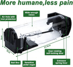 EGOFLYYA 2-Pack Humane Mouse Traps | No-Touch, Safe Indoor & Outdoor Use | Reusable & Eco-Friendly | Quick Rodent Catcher with Cleaning Brushes | Brand New in Barn!