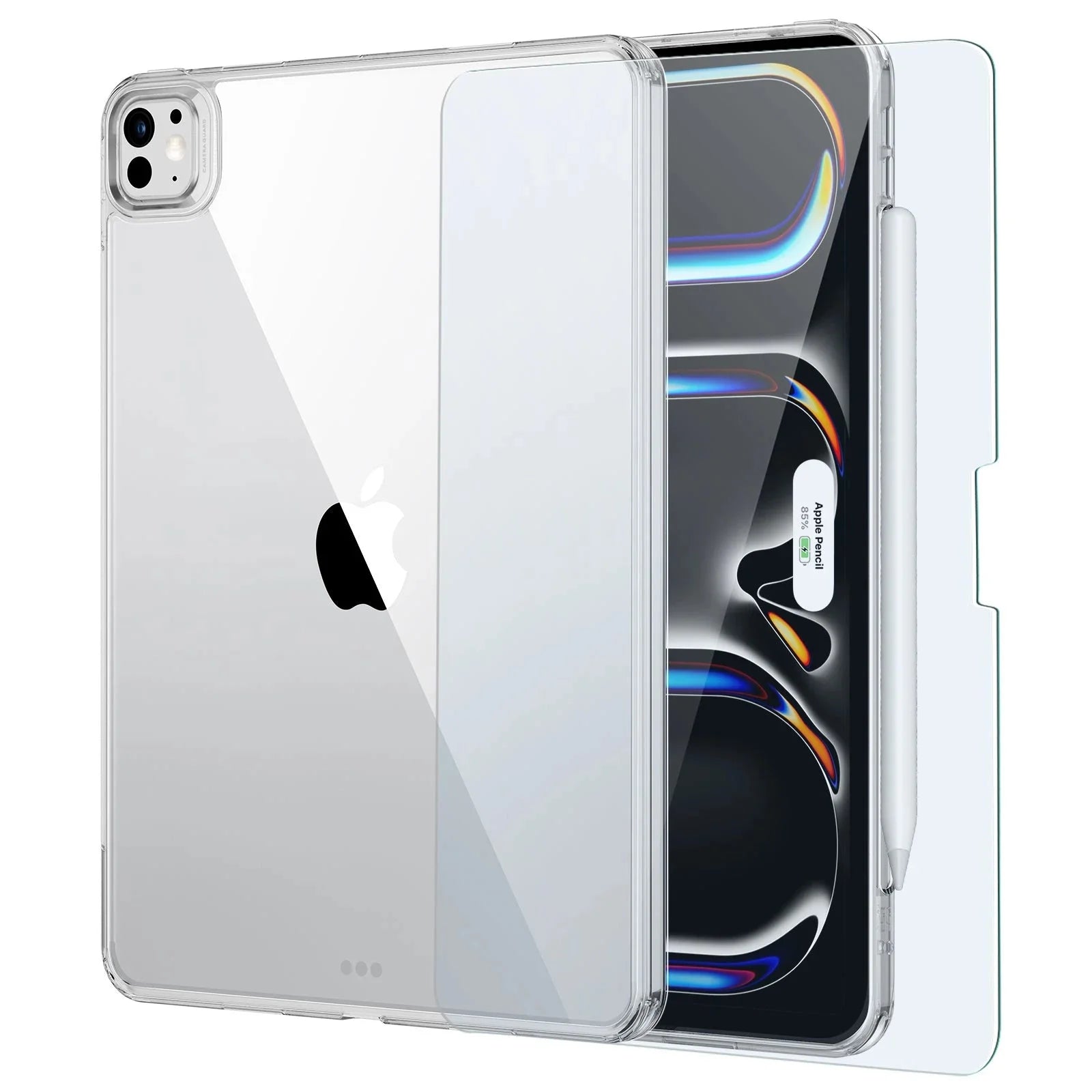 ESR Classic Hybrid Case for iPad Pro 13" (2024) - Clear Protection Bundle - Zeta Store