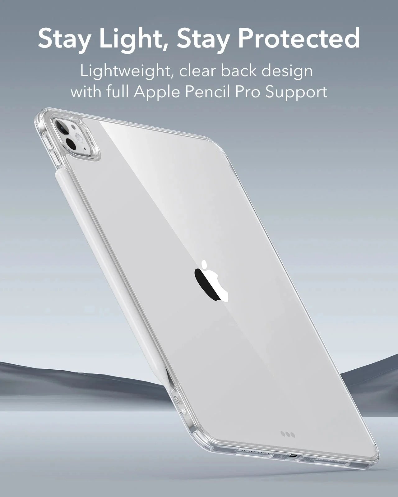 ESR Classic Hybrid Case for iPad Pro 13" (2024) - Clear Protection Bundle - Zeta Store