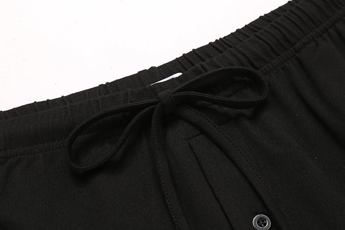 Ekouaer Pack of 2 Men's Pyjama Bottoms | Soft Checked Lounge Pants with Pockets | XL Size | Perfect Loungewear & Sleepwear